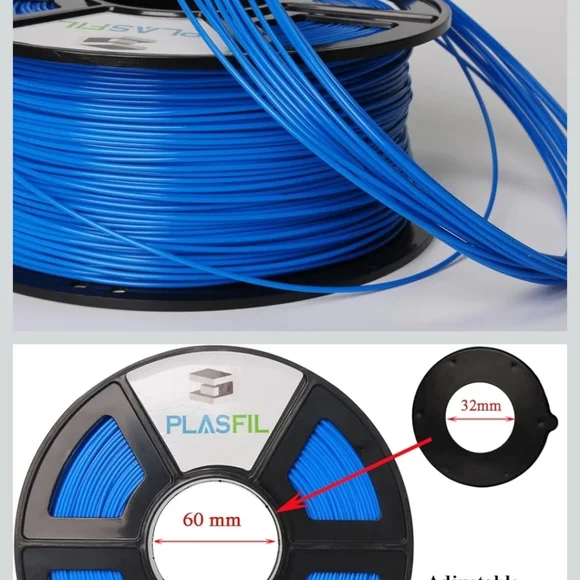 New In Box Pasfil Blue Filament Spool 3D Printing - Picture 4 of 5